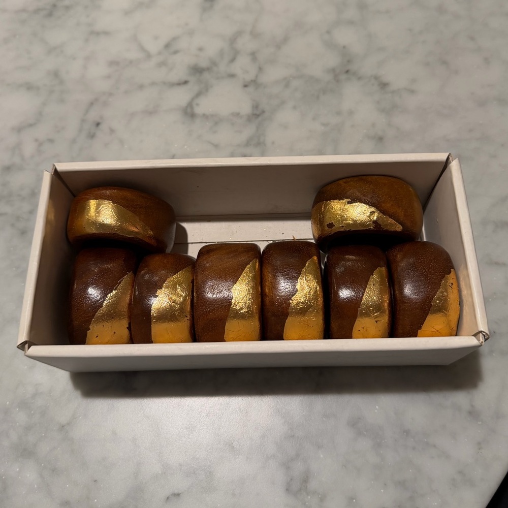 DVF wood napkin rings